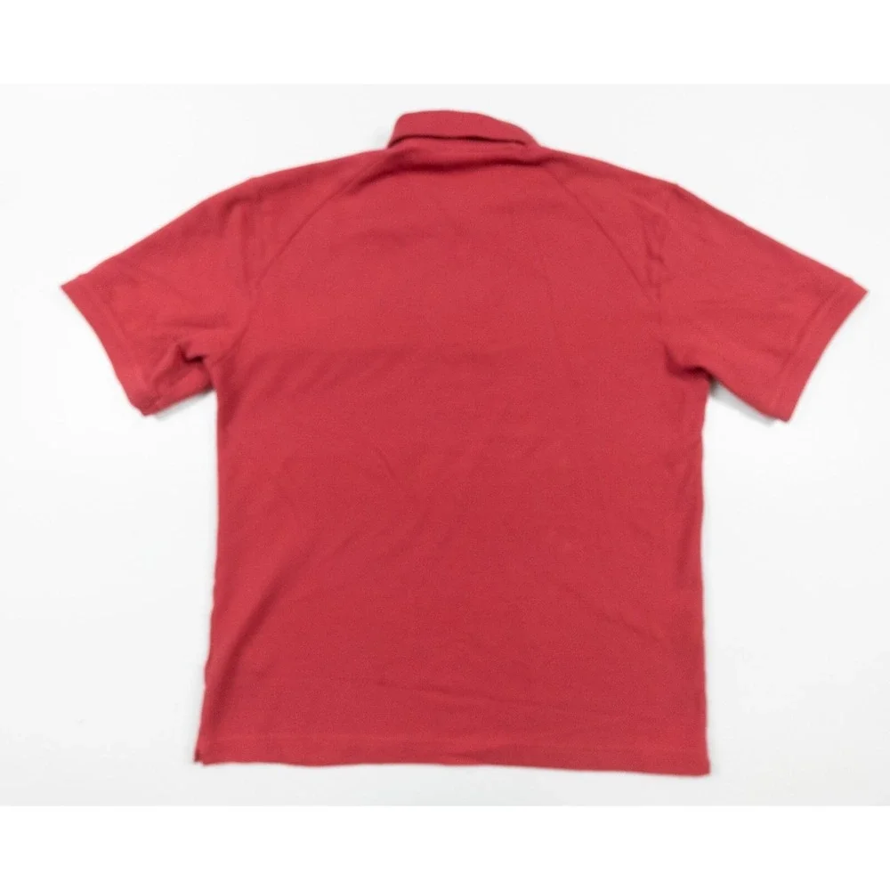 Stanford‎ University Shirt Adult Large Red Short Sleeve Polo Aquatics Nike Golf
